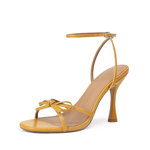 Image of iiimmu Women's Bow Heels 4 IN Stiletto Heeled Sandals for Women