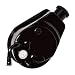 A-Team Performance Power Steering Pump Saginaw P Series Keyway Pulley Attachment Billet Aluminum Cap Compatible with Chevrolet GMC Buick Oldsmobile Pontiac Black
