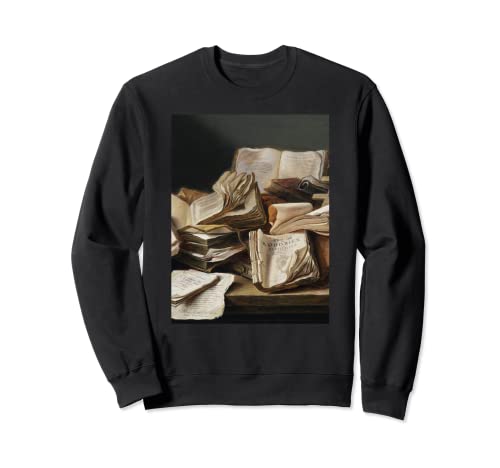 dark academia aesthetic book lover art Sweatshirt