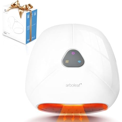 arboleaf Hand Massager with Heat and Compression, FSA HSA Eligible, Cordless Hand Massager, Christmas Gifts, Portable Therapy for Hands & Fingers, Rechargeable Hand Massager Machine for Small Hands Cover