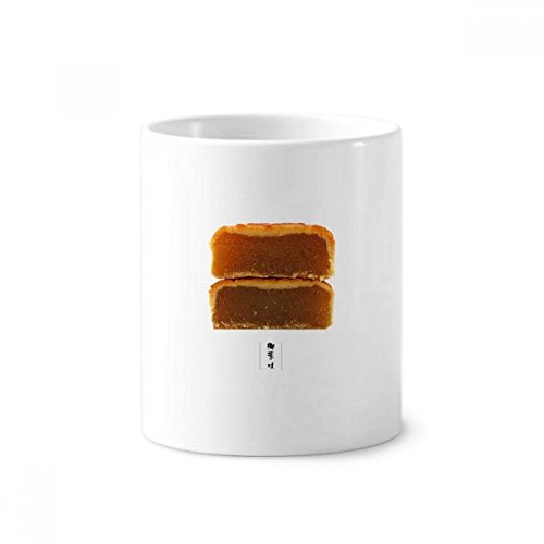 Tasse blanche noix de coco gâteau de lune pour bureau et bain