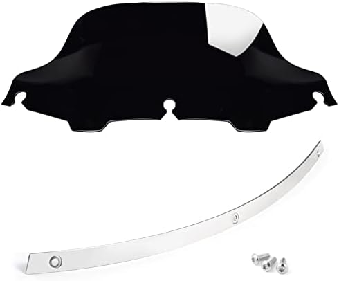 Harley Electra Glide Scheibe Windschild Wave 8 Für Harley Davidson Electra/Street Glide (96-13) – Klare ABS-Scheibe Electra Glide Street Glide
