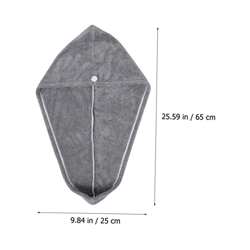 Balacoo 12 Pçs Touca De Cabelo Seco Pano Toucas De Banho De Secagem Rápida Touca De Banho De Secagem