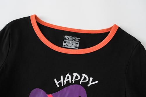 CYCHELRY Cute Cat Pajamas for Girls Size 12-18 Big Kids Long Sleeve and Pant Teens PJS Clothes Sleepwear 2PCS Set2