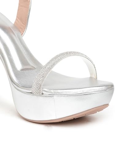 Image of Planet Walk Round Toe Stiletto Solid Heels For Women'S /Girl'S