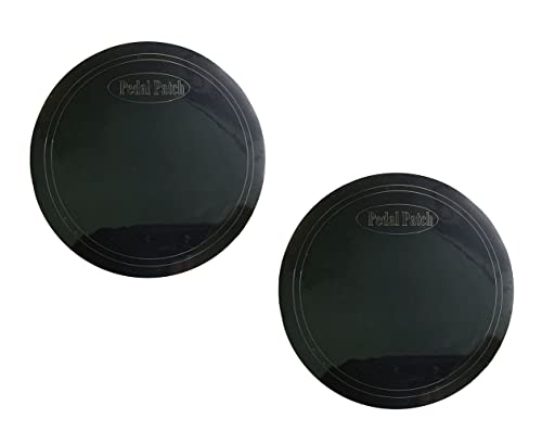 Single Pedal Self-Adhesive Drumhead Patch Protector