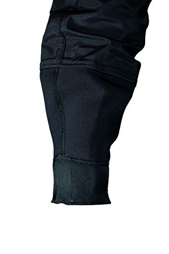 Dry Fashion Damen Herren Trockenanzug SUP Performance, Farbe:schwarz/grün, Größe:S