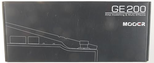 Pedaleira Multi-efeitos Para Guitarra Ge200 Mooer + Nfe