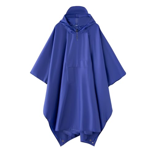 Image of Multi functional cape hooded raincoat suitable for outdoor camping and hiking, suitable for both men and women