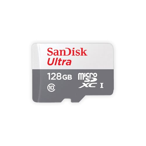SanDisk Cartão microSDXC Ultra SDSQUNS-128G-GN6MN 128GB 80MB/s UHS-I Classe 10