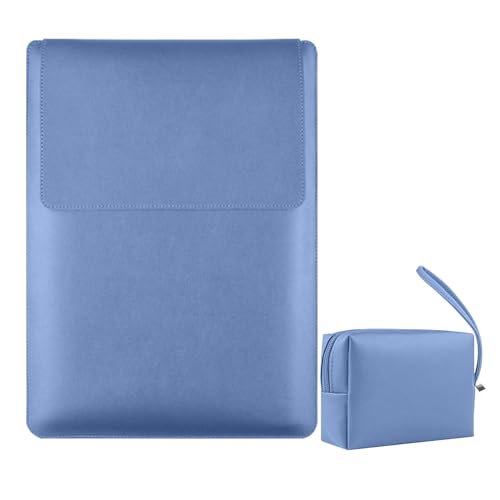Funda para ordenador portátil de 15-16 pulgadas para teletrabajo y cafeterías con soporte