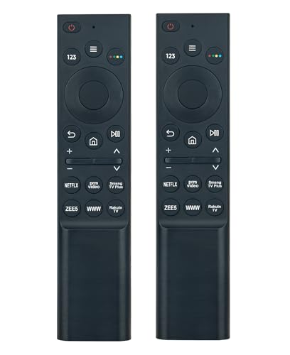 Télécommande de rechange Samsung Smart TV en lot de 2 pour vos soirées cinéma sur TV incurvée