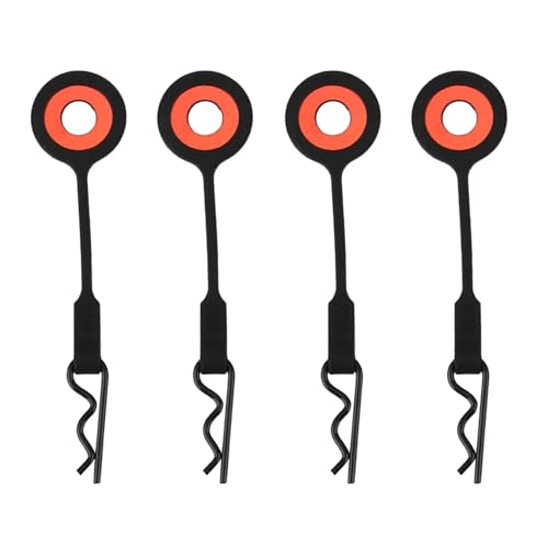 Clip carrosserie RC anti-vibration pour empêcher la perte de coque Axial SCX10 Traxxas 4Pcs