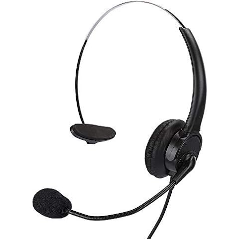 Auriculares monoaurales con micrófono Wendry RJ9 de 4 Pines Cover