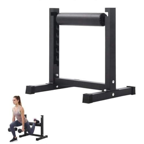 Bulgarian Split Squat Stand 7-Level Adjustable Single Leg Squat Roller 350 LBS Heavy Duty Leg Workout Equipment for Home Gym Glute & Lunge Machine with Ergonomic Foot Pad