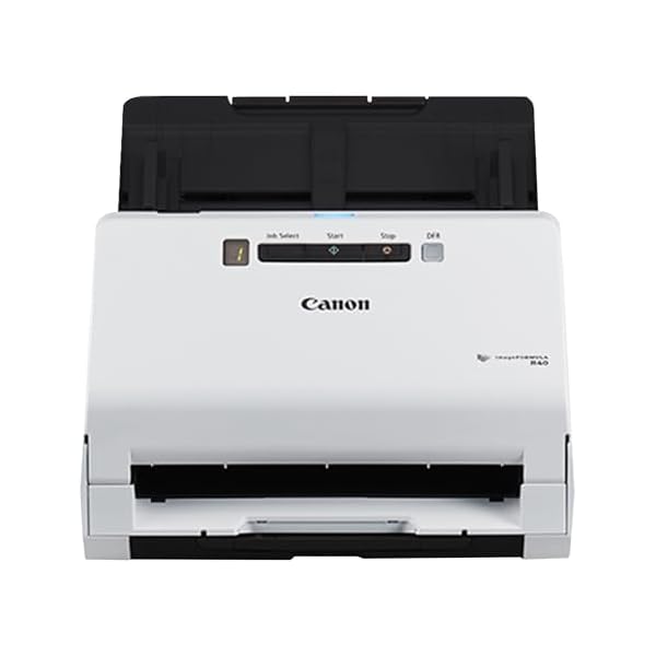 Canon imageFORMULA R40 Office Document Scanner For PC and Mac, Color Duplex Scanning, Easy Setup For Office Or Home Use, Includes Scanning Software