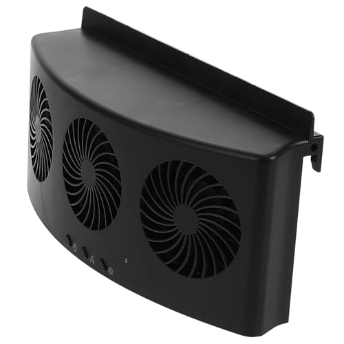 KONTONTY Ventilador De Escape Para Ventilador Interior Compacto De Refrigeración Circulación De Aire USB Para Eliminar Olores y Humo Vehículos