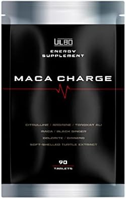 ULBO MACA CHARGE シトルリン アルギニン 亜鉛 マカ 厳選10種類 90粒 日本製