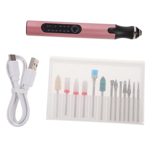 Ponceuse électrique pour art des ongles Healvian kit nomade manucure pédicure