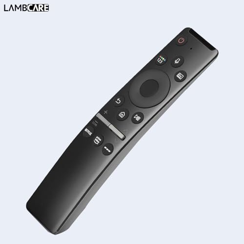 Image of Lambcare Voice Remote Compatible for Samsung Smart TV QLED UHD Frame Curved Solar 4K Q60 Q70 Q80 Q90 8 Series 9 Series TU8000 AU8000 Voice Remote Control Replacement 1 Pc