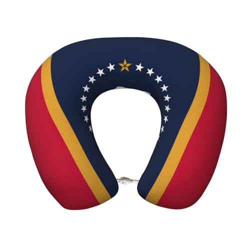 Almohada de espuma viscoelástica para cuello portátil miniatura 1
