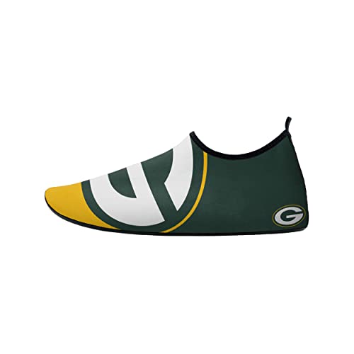 Image of FOCO NFL Mens Nflteam Logo Barefoot Beach Pool Quick-Dry Aqua Yoga Water Shoes