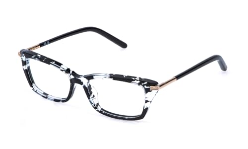 Furla VFUA01 Gafas, Crystal+Black, Regular Unisex Adulto