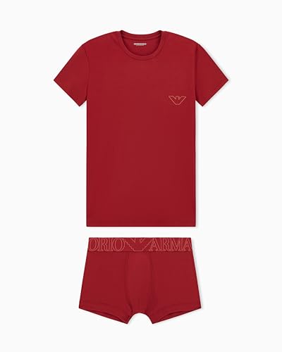 T-Shirt Emporio Armani Megalogo résistant avec trunk pour homme