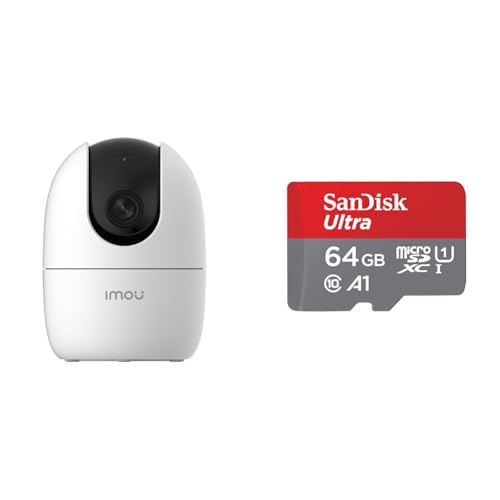 Imou 360° 1080P Full HD Security Camera, Human Detection, Motion Tracking, 2-Way Audio, Night Vision