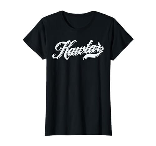 femme filles Idée cadeau drôle humour prénom pour Kawtar T-Shirt
