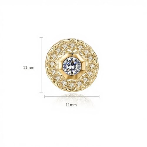 14K Gold Drop Earrings for Women, Dangle Stylish Leverback Earrings with Moissanite, A Must-have Fashion Accessory2