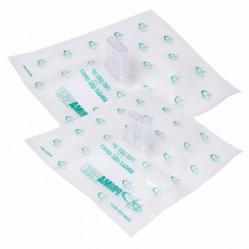 Primacare RS-8632 First Responder CPR Barrier with One Way Valve, Face Shield with HEPA Filter for CPR Training, 2x2x1 inches (Pack of 2)