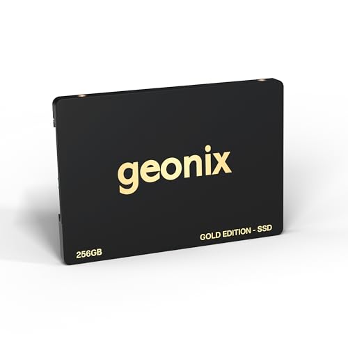 GEONIX SATA 2.5" 256GB Internal Solid State Drive6Gb/s | Fast Performance | Read/Write Speed Upto - 570/500 MB/s | Quad Channel Controller Compatible 