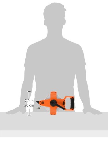 Keson - Otr-10-100 Otr10100 Open Reel Fiberglass Tape Measure Reel (Graduations: 1/10, 1/100), 100-Foot #TOP1