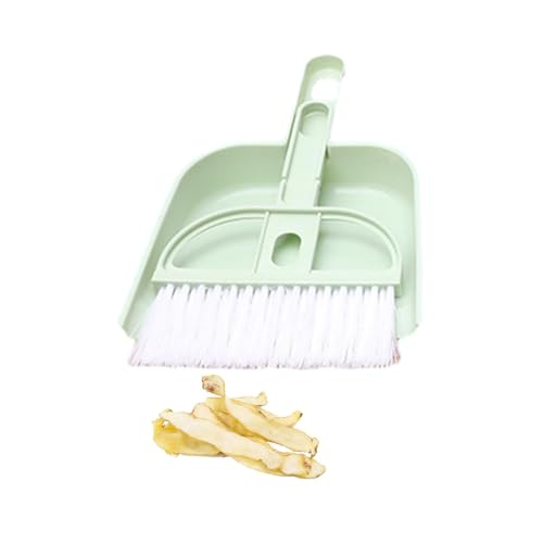 lisutupode Set Scopa e Paletta, Set Piccola Paletta e Spazzola,Set Paletta e Spazzola a Mano | Scopa e Paletta per la Pulizia Portatili per scrivania, Piano di Lavoro, Tastiera