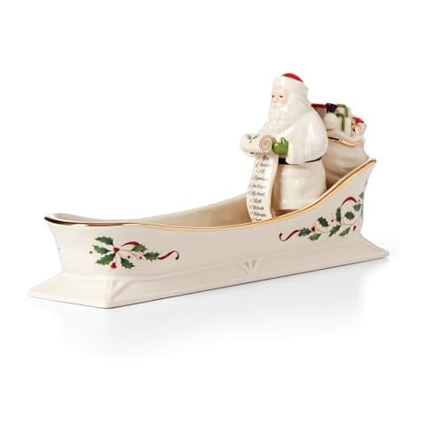 Lenox Holiday Santa's Sleigh Tray Cover