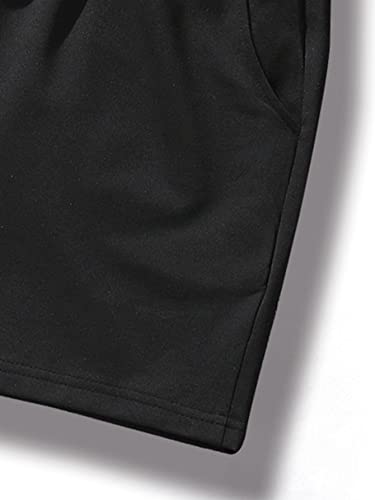 GORGLITTER Men's Graphic Cool Shorts Drawstring Waist Basketball Athletic Gym Shorts with Pockets3