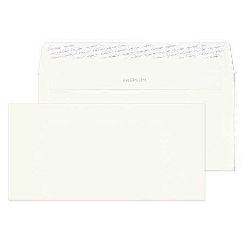 Blake Business DL 110 x 220 mm 120 gsm Peel & Seal Wallet Envelopes (35254) High White Wove - Pack of 25, DL - 110 x 220 mm