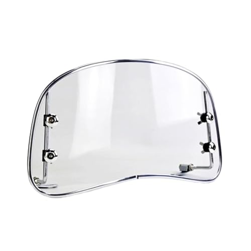 Pare-brise moto transparent pour les trajets quotidiens et trajets