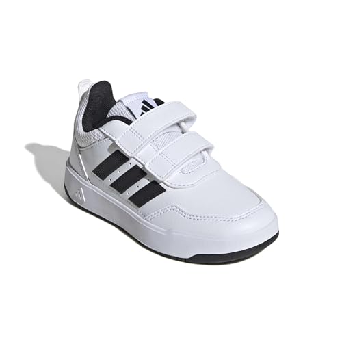 adidas Unisex Kinder Tensaur Sport 3.0 Hook and Loop Kids Shoes, FTWR White/Core Black/FTWR White, 36 EU – Ansicht 4