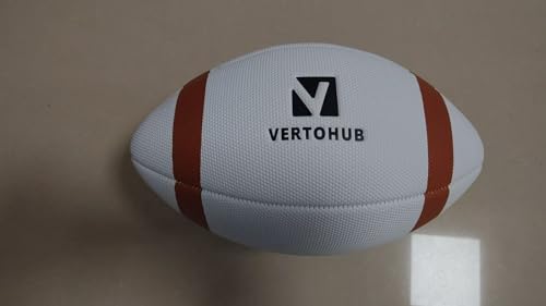 VERTOHUB Size 5 Rugby Ball Rubber Grip for Training & Match
