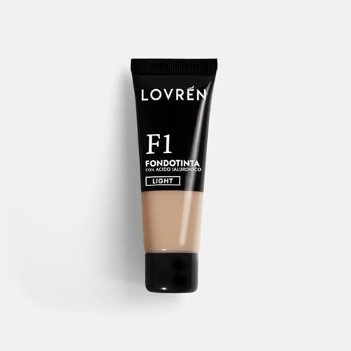 Lovren - Lovrén Fondotinta Idratante F1 Light con Acido Ialuronico 25ml - 984158651