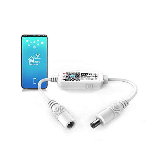 Arote Wlan Led Strip Controller Wifi/App controllato per striscia LED bianco freddo bianco caldo, telecomando di lavoro con sistema Android e IOS Per tutti i 3528 5050 2835 striscia led bianco