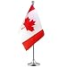GentleGirl Canada Flag Canadian Flag Table Flag,Desk Flag,Office Flag,International World Country Flags Banners,Festival Events Celebration,Office Decoration,Desk,Home Decoration