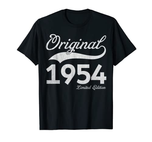 69th Birthday Men Women 69 Years Old 1954 Original Parts Camiseta