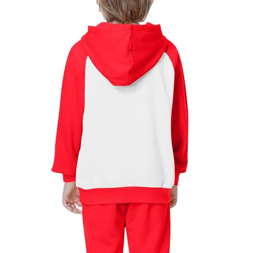 Cute Hoodies For Girls and Boys Kids Oversized Long Sleeve Sweatshirts Casual Comfy Pullover Tops With Pocket4