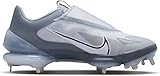 Nike Force Zoom Trout 8 Pro CZ5915-001 Wolf Grey-White Men's Metal Baseball Cleats 9 US