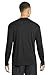 DRI-EQUIP Long Sleeve Moisture Wicking Athletic Shirts in Mens, Black, Medium