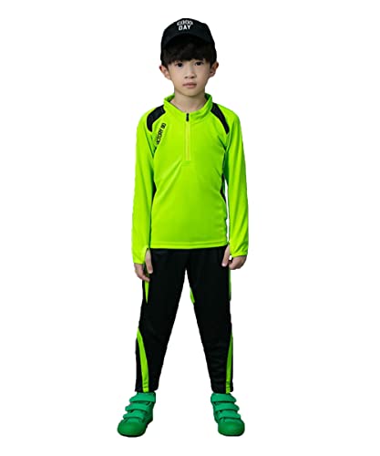Hiheart Boys Quick Dry Long Sleeve Jogger Set 2 Piece Athletic Tracksuit3