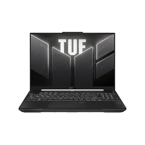 ASUS TUF Gaming F16 FX607VU, Notebook con NVIDIA RTX 4050, Display da 16' IPS Anti-glare, 144Hz,...